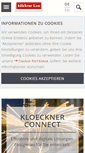 Mobile Screenshot of kloeckner.com